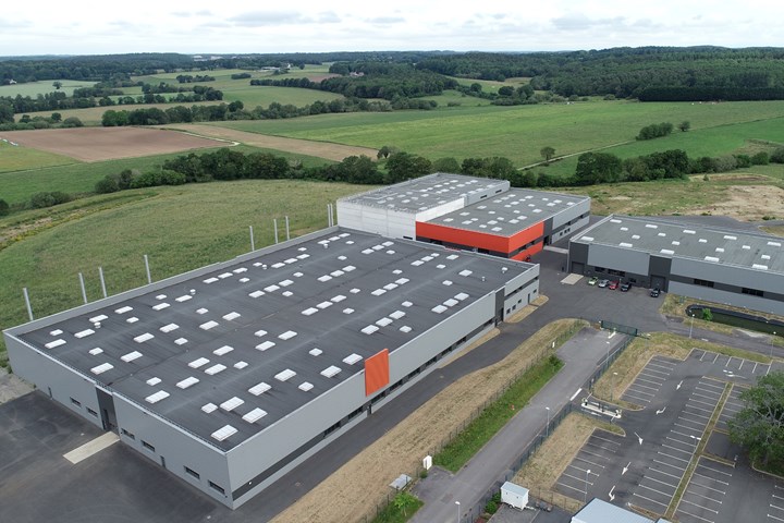 Apply Carbon Plouay, France facility for composites recycling.