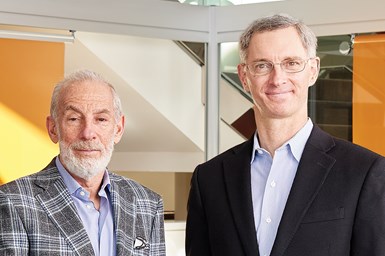 Michelman's Dr. Richard Michelman (right) and Steven J. Shifman (left).