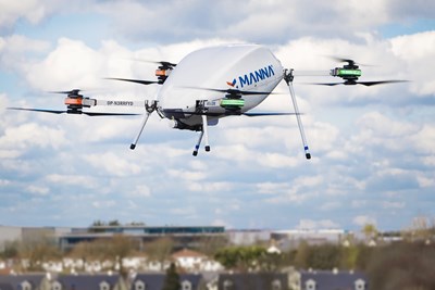 ÉireComposites, Manna and NUIG to develop carbon fiber composite drone airframe