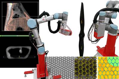 Robotic computed tomography – removing NDT barriers for composites