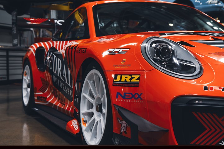 BBi Autosports Porsche GT.