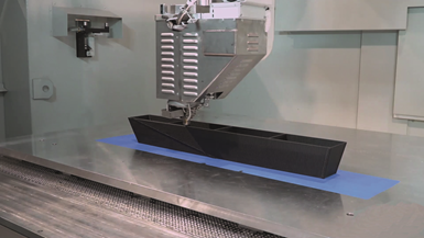 CMS Ares Kreator composite 3D printing machine