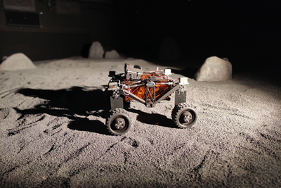 Anisoprint continuous fiber co-extrusion technology powers lunar rover vehicle 