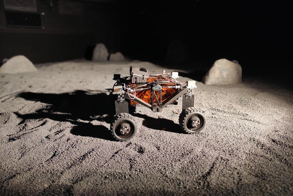 LunaLab rover testing.