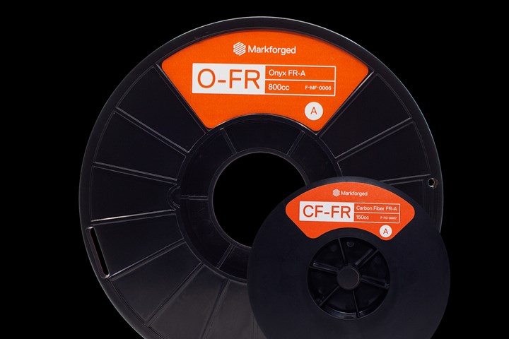 Onyx FR-A and Carbon Fiber FR-A materials.