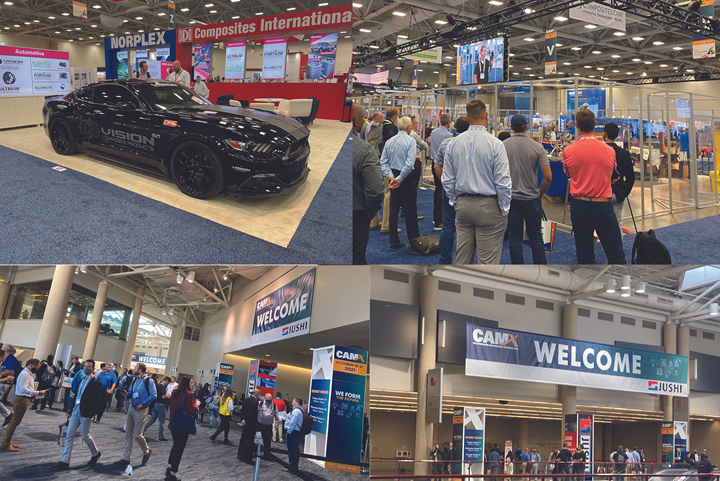 CAMX 2021 proved to be a well-attended event.