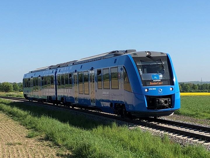 Alstom's Coradia iLint H2 train
