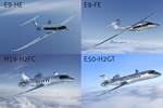 Embraer unveils four Energia concept aircraft for net-zero aviation by 2050