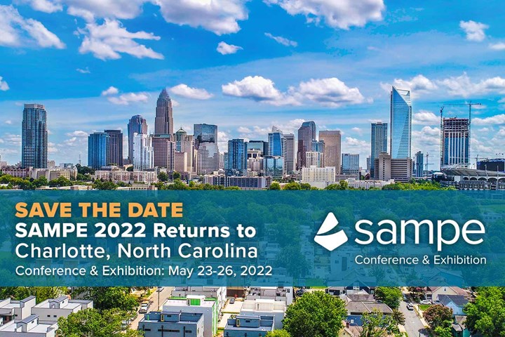 SAMPE 2022 conference dates.
