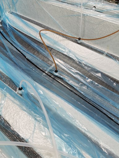 RS Sailing recycled carbon fiber composite infusion for marine