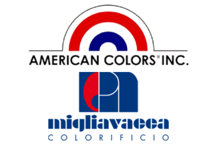 Colorifico Migliavacca and American Colors logo.