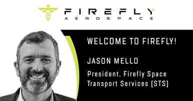 Jason B. Mello, president of Firefly Space Transport Services (STS).