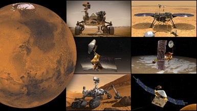 NASA Mars missions