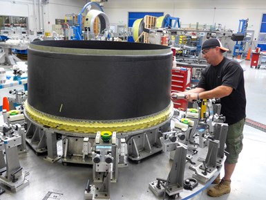 CFRP composite inner barrel for Nexcelle's nacelle in Passport engine