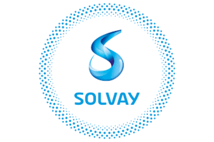 Solvay logo.