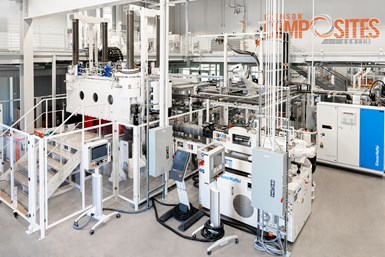 Clemson Composites Center integrated manufacturing cell