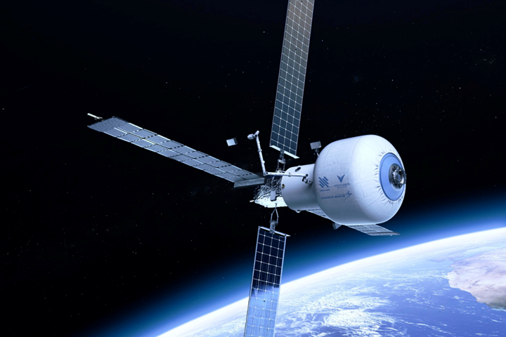 Starlab, the planned LEO space station designed by Nanoracks for commercial space activities.