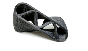 part made with continuous carbon fiber composite 3D printing