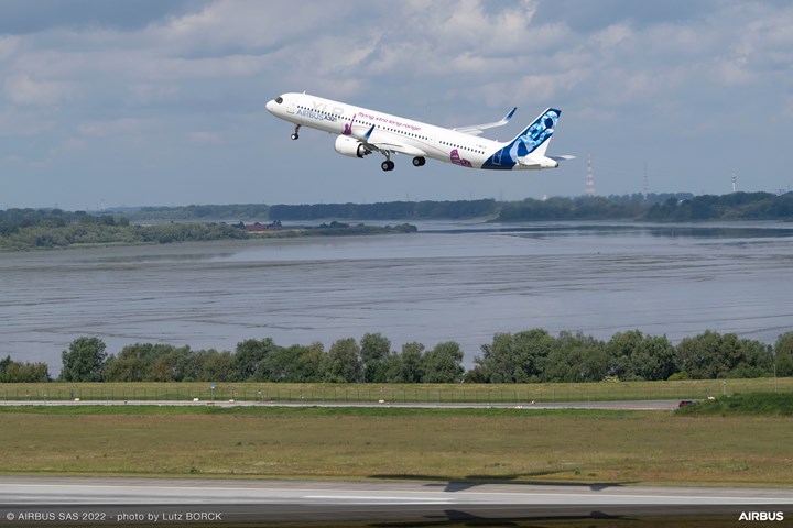 Airbus A321XLR first flight