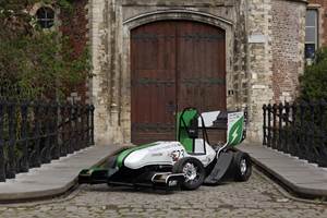 Formula Electric Belgium's Titan race car features EconCore rPET honeycomb