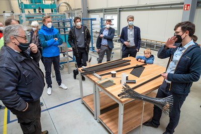 herone GmbH inaugurates new pilot facility for thermoplastic profiles, earns aviation certification