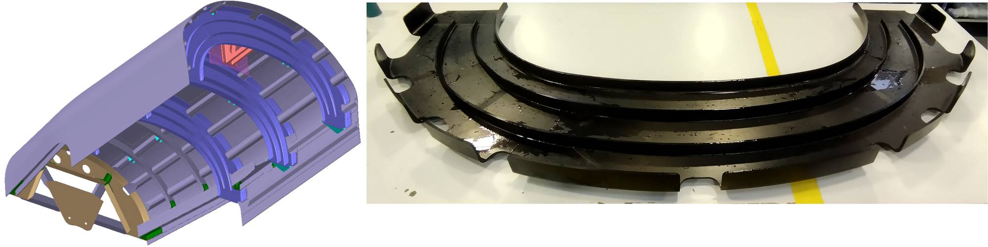 Fuselage Frame Production Multi-flange RTM frames enable radical rear fuselage design ...