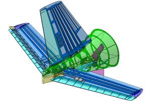 Multi-flange RTM frames enable radical rear fuselage design