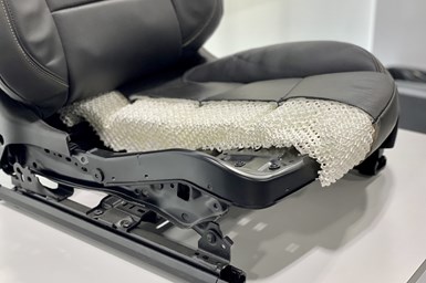 Standard automotive seating 3D-printed in FreeFoam.