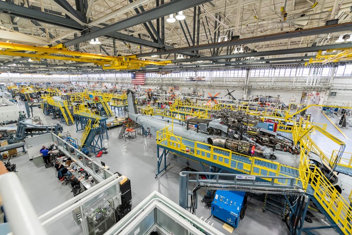 The CH-53K helicopters are being built at Sikorsky headquarters in Stratford, Conn..