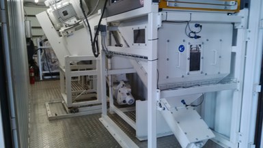 inside Isodan's mobile recycling system for composites