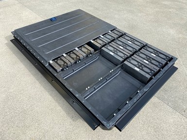 Teijin Automotive composite battery enclosure