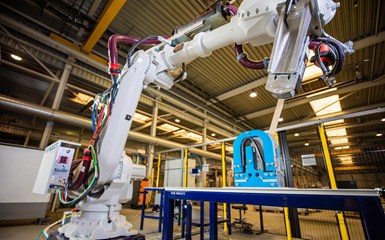 KVE Composites robotic welding cell