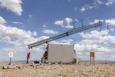 IsoTruss engineers carbon fiber tower for Wyoming Bureau of Land Management