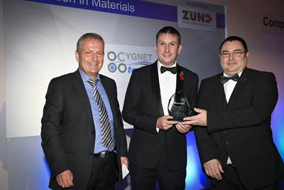 Cygnet Texkimp, Longworth and NCC earn Composites UK 2022 Industry award