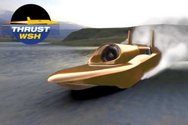 ThrustWSH hydroplane concept.
