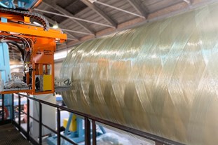 Filament Winding for Pressure Vessel, Utility Pole and Tank Production