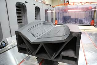 3D-printed tool for composites layup