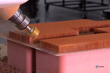 High-speed Honeycomb Core Machining