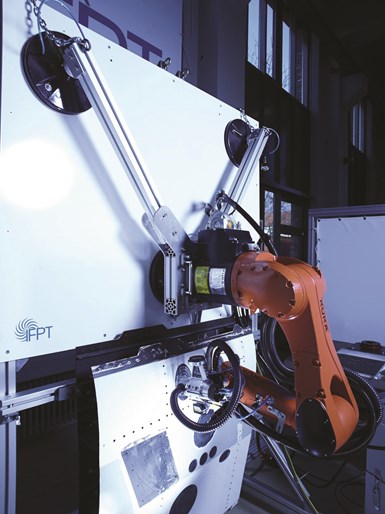 Lufthansa Technik mobile robotic repair system