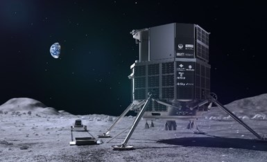 Lunar lander.