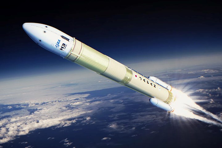 Artist’s illustration of the H3 launch vehicle.
