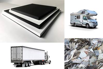 A new generation of PP foam core for lightweight truck trailers, RVs