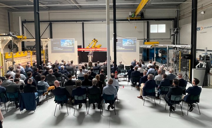 GKN Aerospace opening ceremony.