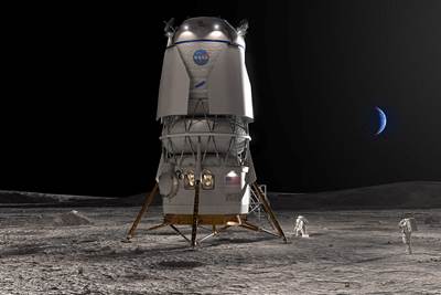 NASA selects Blue Origin as second Artemis lunar lander provider