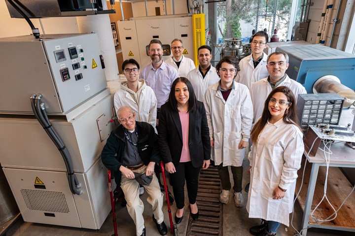 Dr. Abdin with collaborators and their research team.