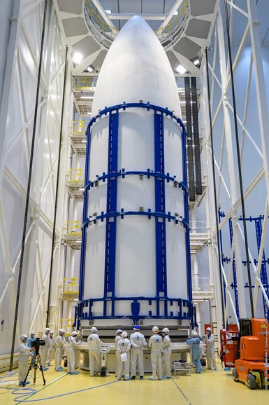 Ariane 6 prototype at Spaceport in Kourou.