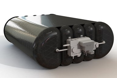 Polar Technology and Moog concept for conformable H2 tank
