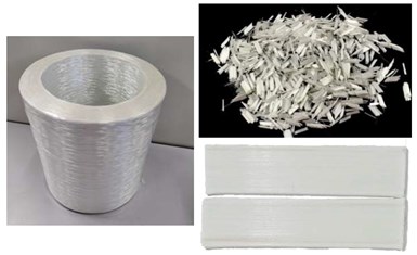ArcBiox X4/5 glass fiber in continuous and chopped format and pultrusions