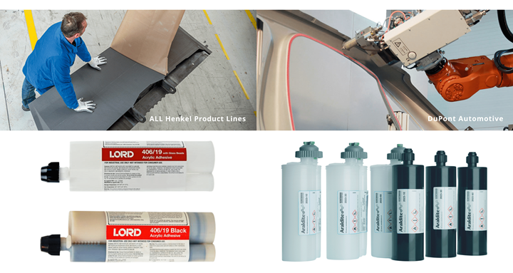 Adhesives and materials offerings.