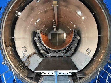 MFFD lower shell skin consolidated in autoclave